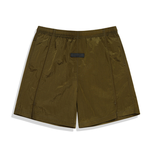 美国EVERLAST拳击运动训练短裤男女轻薄速干跑步健身休闲三分裤春