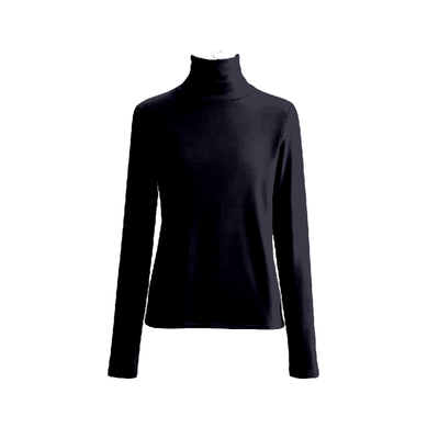 kola kola 莫代尔磨毛绒款秋冬季显瘦高龄时尚内搭保暖打底衫8877