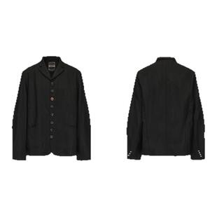 TIRES 25SS SERUTXET 羊毛立体剪裁休闲西服垫肩百搭西装外套男女