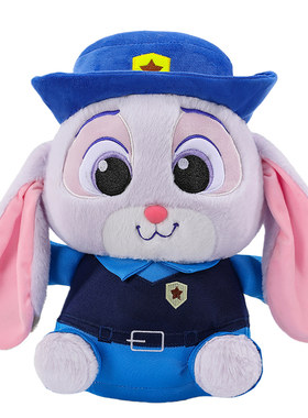 疯狂动物城周边尼克狐狸兔子警官朱迪玩偶豹警官毛绒儿童玩具玩偶
