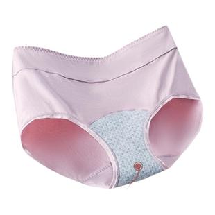 轻失禁漏尿内裤裆自带护垫吸水漏尿加厚裆部纯棉生理内裤姨妈夏季