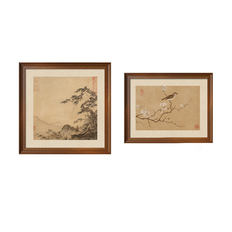 【新中式风】迎客松客厅装饰画