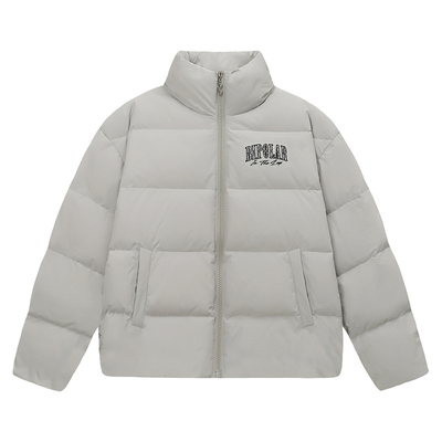 BIPOLAR立体绣断开字羽绒服