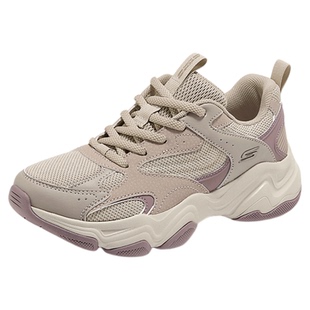 斯凯奇老爹鞋2026春秋季新款女鞋低帮云朵泡芙透气休闲运动跑步鞋