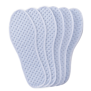 薄荷艾草除臭鞋垫男款透气吸汗防臭运动软底舒适皮鞋超薄款女夏天