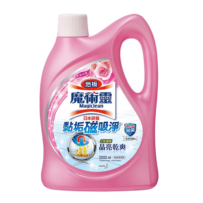 花王地板清洁剂拖地专用清洁液瓷砖清洁剂不留水印洗地机器人可用