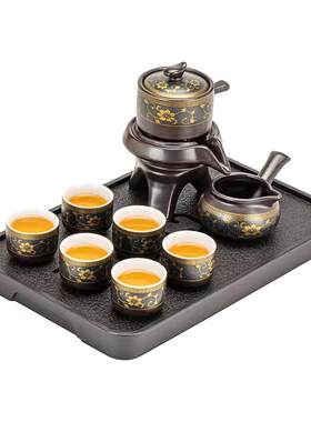 古韵自动茶具泡茶神器陶瓷家用