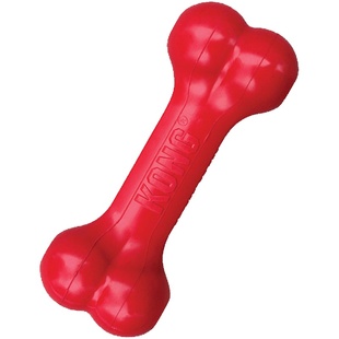 KONG狗狗漏食玩具耐咬橡胶骨头磨牙益智丰容宠物自嗨解闷消耗体力