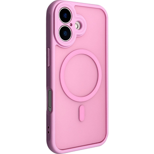 新款苹果17标准版手机壳少女粉肤感防指纹适用iphone17精孔全包防摔磁吸ip17promax独特好看的17pro情侣纯色p