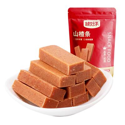 六月新货 榛好季山楂条山楂干休闲零食酸甜开胃小零食山楂片500g