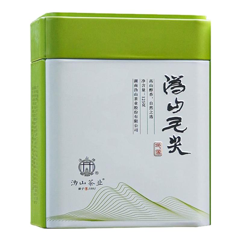 湖南沩山毛尖高山一级绿茶罐装