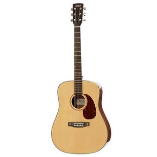 吉他情报局 saga sf830吉他初学者民谣SAGA萨伽单板进阶专业SF830