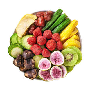 综合果蔬脆蔬菜干混合什锦水果干孕妇儿童冻干零食休闲年货食品
