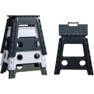 优质PP树脂塑料便携折叠凳加厚承重200斤小板凳露营椅车载小马扎