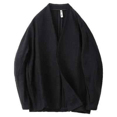 春秋款外套男休闲中国风短款风衣外套男中式复古百搭汉服夹克宽松