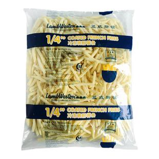 蓝威斯顿裹粉薯条GS300冷冻1/4外卖薯条咸味炸薯条半成品麦肯凯达