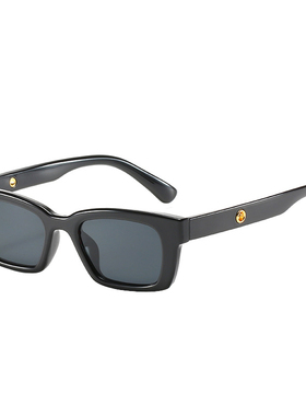 GM同款ins方形粗框凹造型太阳镜