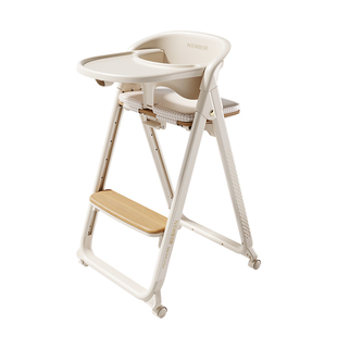 newber纽贝尔折叠成长椅宝宝学习椅儿童吃饭餐桌椅多功能婴儿座椅