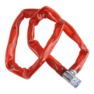 链条锁铜芯包皮链子锁合金链锁皮套锁防水防盗锁摩托车锁电动车锁