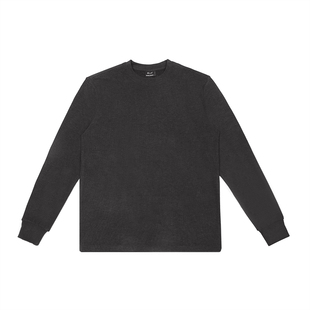 GTAL美式骨节优可丝超细腻长袖打底云朵暖膨特丽绒圆领半高领T恤