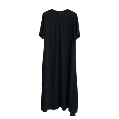 GOLDENBARRY|金和百瑞2025年夏301215水滴镂空醋酸短袖连衣裙