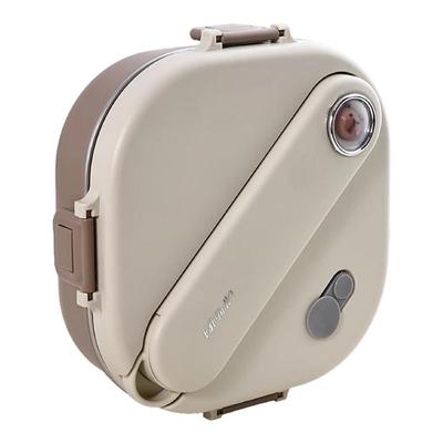 卡皮巴拉304不锈钢饭盒分格餐盘