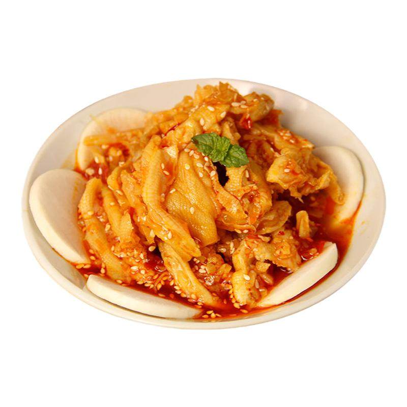酸辣500g罐装开袋即食无骨鸭掌