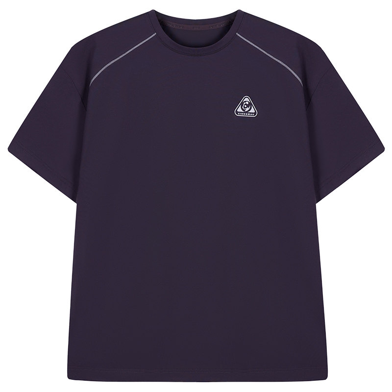 熊猫t恤短袖女款2026新款显瘦宽松简约速干凉感防晒圆领上衣