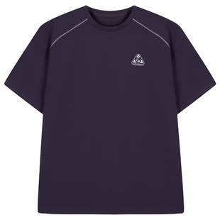 熊猫t恤短袖女款2026新款显瘦宽松简约速干凉感防晒圆领上衣