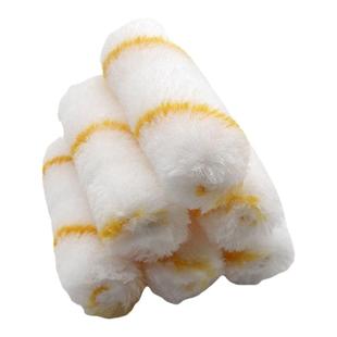 小滚筒刷4寸6寸小拇指滚筒迷你涂料油漆小滚筒不掉毛乳胶漆小滚刷