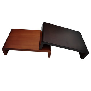 实木显示器增高架平板电脑支架屏幕抬高键盘收纳桌面办公用品整理