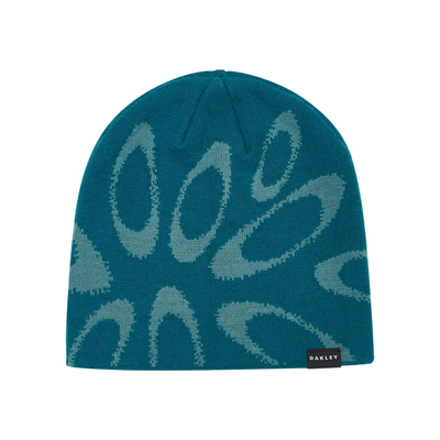 欧克利提花椭圆图形无檐针织冷帽