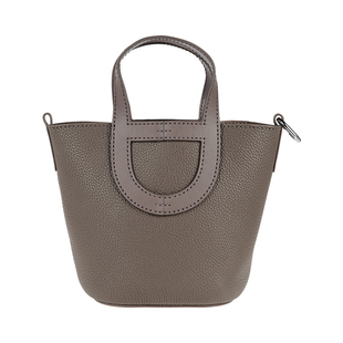 蠢小鱼diy手工包自制材料包头层牛皮菜篮子包健身包猪鼻子水桶包