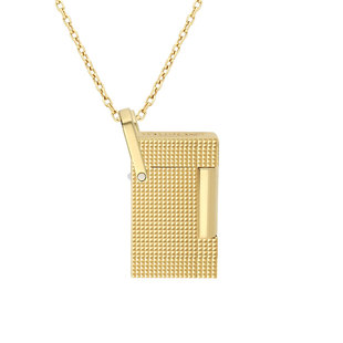 S.T.Dupont法国都彭打火机项链百搭正品都澎送男友礼物