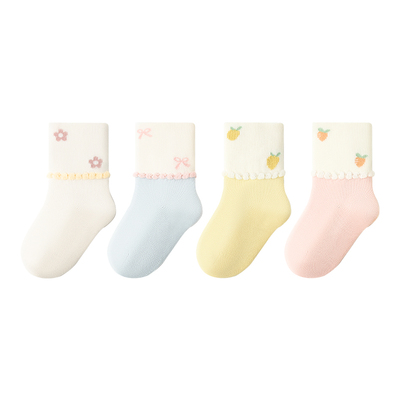 小龙人100%纯棉无骨女宝宝秋冬款