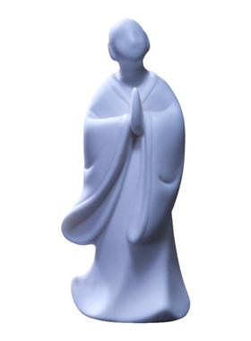 陶瓷新中式客厅鱼缸摆件简约禅意