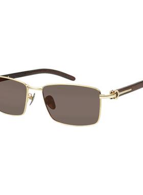 高端红木眼镜古典国风商务墨镜