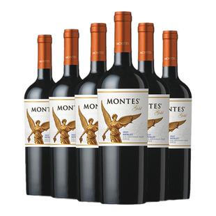 MONTES蒙特斯智利原瓶进口金天使珍酿赤霞珠干红葡萄酒红酒送礼