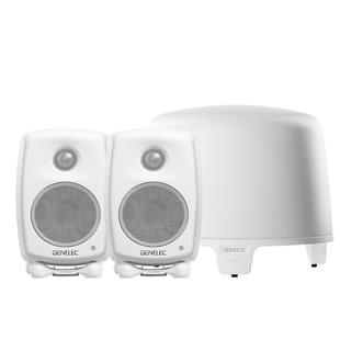 真力 Genelec G1 F1 立体声2.1套装 专业有源HIFI音响 家用音箱