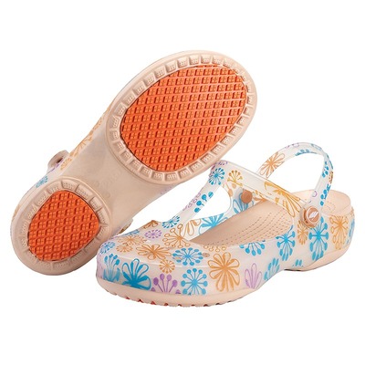 橡胶底防滑柔软洞洞鞋休闲沙滩鞋