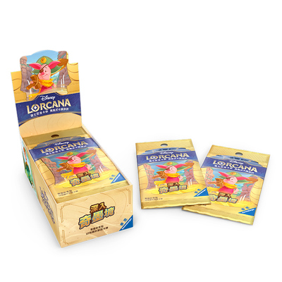 正版简中 迪士尼洛卡纳集换卡牌游戏Lorcana深入奇墨境常规补充包