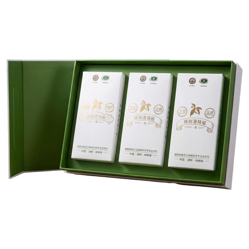 樟树港辣椒新鲜现摘薄皮青椒湖南特产原产地礼盒装樟树港辣椒