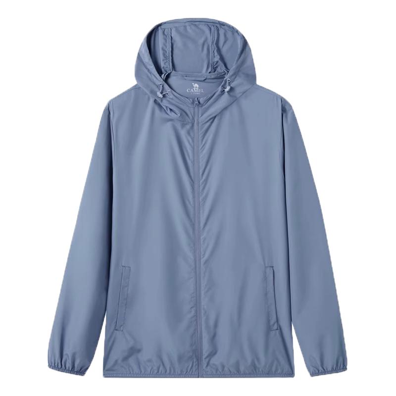 Camel骆驼冰丝皮肤衣upf50+户外穿搭透气情侣防紫外线防晒服外套