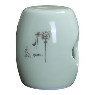 茶盖托茶壶盖托茶盖置托盖碗创意家用小摆件陶瓷功夫茶道配件盖架