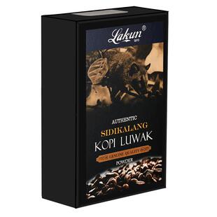 印尼原装进口猫屎咖啡豆西地产区麝香猫咖啡粉手冲100g盒装旗舰店