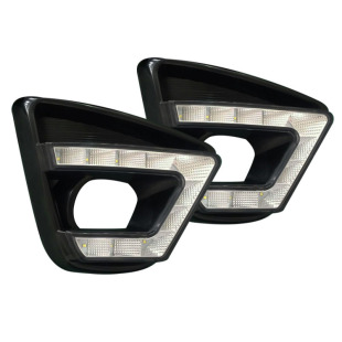 适用于13-16款马自达CX-5日行灯CX5日间行车灯改装LED雾灯日行灯