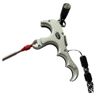 刀锋复合弓四指龙鳞撒放器抓镖辅助户外射鱼神器射箭握撒D环