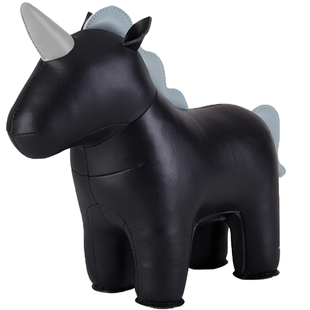 台湾zuny皮革文具 Unicorn Nico独角兽尼克 乔迁贺礼摆件圣诞礼物