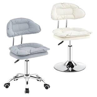 网红美甲桌椅靠背美容凳子升降旋转美甲师椅子美容院专用顾客转椅