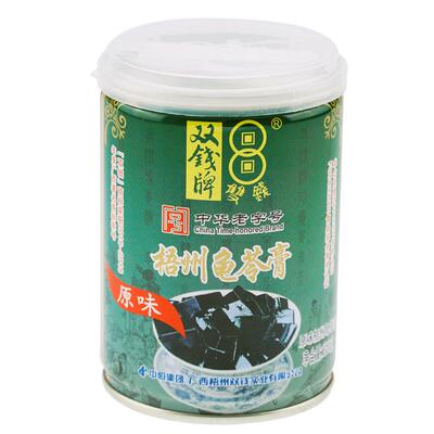 广西正宗罐装即食双钱牌龟苓膏